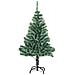 Albero Di Natale Artificiale Con Neve Fioccata Verde 120 Cm - Foto miniatura 2