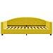 Letto Da Giorno Giallo 100x200 Cm In Velluto - Foto miniatura 2
