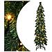 Albero Di Natale Artificiale Preilluminato Con 80 Led 150 Cm - Foto miniatura 1