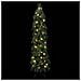 Albero Di Natale Artificiale Preilluminato Con 80 Led 150 Cm - Foto miniatura 2