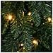 Albero Di Natale Artificiale Preilluminato Con 80 Led 150 Cm - Foto miniatura 7