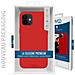 Cover Per Iphone 13 Pro Max Premium Silicone Microfibra, Rosso - Foto miniatura 2