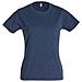 New Classic-t Ladies Blu Melange M - Foto miniatura 1