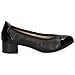 Black Nappa Elegant Closed Formal Scarpe Eleganti Pelle Scarpe Donna Nero Eu 37, 9-22500-42-022 - Foto miniatura 2