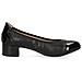 Black Nappa Elegant Closed Formal Scarpe Eleganti Pelle Scarpe Donna Nero Eu 37, 9-22500-42-022 - Foto miniatura 3