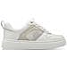 Leisure Trainers White Comb Sneakers Pelle Scarpe Donna Bianco Eu 38, 1-23735-42 197 - Foto miniatura 2