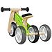 Bicicletta Senza Pedali per Bambini 2 in 1 Verde - Foto miniatura 3
