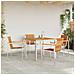 Set da Pranzo da Giardino 5 Pezzi  in Legno Solido di Acacia, Tavolo da Pranzo da Esterno  90x90x74.5 cm in Legno Solido di Acacia - Foto miniatura 4