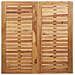 Set da Pranzo da Giardino 5 Pezzi  in Legno Solido di Acacia, Tavolo da Pranzo da Esterno  90x90x74.5 cm in Legno Solido di Acacia - Foto miniatura 8