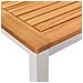 Set da Pranzo da Giardino 5 Pezzi  in Legno Solido di Acacia, Tavolo da Pranzo da Esterno  90x90x74.5 cm in Legno Solido di Acacia - Foto miniatura 9