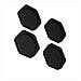 Piedini Antivibrazione Per Lavatrice - Confezione Da 4 Black - Foto miniatura 2