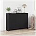 Mobile Nero Rovere 102x33x75 cm in Legno Ingenerizzato - Foto miniatura 2