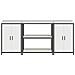Set di Stoccaggio per Cucina 3 pcs Bianco 210 x 50 x 92 cm - Foto miniatura 8
