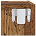 Mobile TV 2 pcs Marrone 37 x 37 x 142.5 cm Legno multistrato - Foto miniatura 7