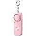 Allarme Di Sicurezza Personale Con Batteria - Portachiavi Con Allarme Di Emergenza Da 130 Db Con Luce Led Pink - Foto miniatura 1
