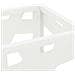 Supporto per Ombrellone Bianco 15.5 x 15.5 x 49 cm Metallo - Foto miniatura 5