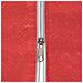 Parete per tenda da festa 2 pcs Rosso 300 x 195 cm PE e Acciaio - Foto miniatura 4