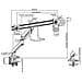 LDT23-C022 Supporti a parete per TV 81,3 cm (32") Scrivania Nero - Foto miniatura 7