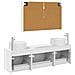 Set di mobili per il bagno 4 pcs Bianco - Foto miniatura 8