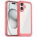 ""custodia Con Cornice In Gel Per Iphone 16 Plus"" - Rossa - Foto miniatura 1