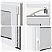 Finestra per Soffitta RISOR 50 x 55 cm PVC e Vetro - Foto miniatura 7