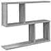 Scaffale da parete Sonoma grigio 60 x 12 x 50,5 cm - Foto miniatura 1