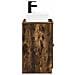 Set di mobili per il bagno Rovere Fumo Legno ingegnerizzato - Foto miniatura 9