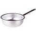 Padella 1 Manico per Mantecare Diametro 28 cm - Linea Alluminio 3 mm - Foto miniatura 3