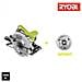 Sega Circolare 1600w 66 Millimetri - Due Lame 48 Denti Rcs1600-k2b - Foto miniatura 2
