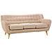 Divano 3 Posti Beige Imbottito In Tessuto Motala - Foto miniatura 32