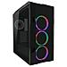 Case 998B Middle Tower ATX / Micro-ATX / Mini-ITX 2 Porte USB 3.0 Colore Nero (Finestrato)  - Foto miniatura 1
