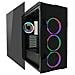 Case 998B Middle Tower ATX / Micro-ATX / Mini-ITX 2 Porte USB 3.0 Colore Nero (Finestrato)  - Foto miniatura 2