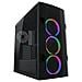 Case 998B Middle Tower ATX / Micro-ATX / Mini-ITX 2 Porte USB 3.0 Colore Nero (Finestrato)  - Foto miniatura 3