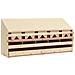Casetta Cova per Galline 5 Scomparti 117x33x54 cm Legno di Pino - Foto miniatura 1