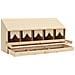 Casetta Cova per Galline 5 Scomparti 117x33x54 cm Legno di Pino - Foto miniatura 5