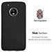 Cadorabo Custodia Compatibile Con Motorola Moto G5 In Frost Nero - Coperchio Protettivo In Silicone Tpu Flessibile - Foto miniatura 3