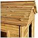 Casetta da Giardino per Bambini 120x120x146 cm in Legno di Pino - Foto miniatura 6