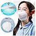 100 Pezzi Maschera Ffp2 4 Strati Maschere Kn95 Filtrazione 95% - Foto miniatura 3