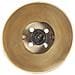Lampada Da Scrivania Industriale Ottone Rotonda 58x18x90 Cm E27 - Foto miniatura 7