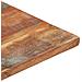 Piano Tavolo Rettangolare 60x80 Cm 15-16 Mm Legno Di Recupero - Foto miniatura 5