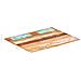Piano Tavolo Rettangolare 60x80 Cm 15-16 Mm Legno Di Recupero - Foto miniatura 6