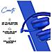 Cuffie Wireless Cassetta Over-ear, Microfono, Wireless, Blu - Foto miniatura 7
