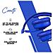 Cuffie Wireless Cassetta Over-ear, Microfono, Wireless, Blu - Foto miniatura 3
