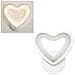 Applique Led Cuore In Vetro A Parete Luce Calda Lampada 6 W - Foto miniatura 1