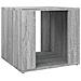 Comodino Grigio Sonoma 41x40x36 Cm In Legno Multistrato - Foto miniatura 2