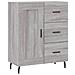 Credenza Grigio Sonoma 69,5x34x90 Cm In Legno Multistrato - Foto miniatura 2