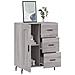 Credenza Grigio Sonoma 69,5x34x90 Cm In Legno Multistrato - Foto miniatura 3