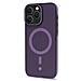 Apple Iphone 16 Cover Magsafe In Tpu Design Semi Trasparente Viola - Foto miniatura 1