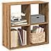 Libreria Divisorio Rovere Artigianale 69,5x29x69,5cm Truciolato - Foto miniatura 1