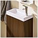 Mobile Sottolavabo 40x22x56 Cm Bzr196-br - Foto miniatura 3